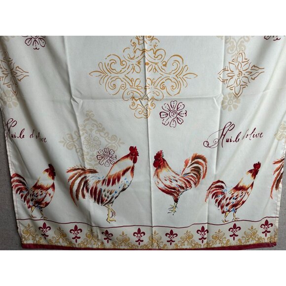 Better Homes and Garden Curtains Roosters set - Picture 5 of 6
